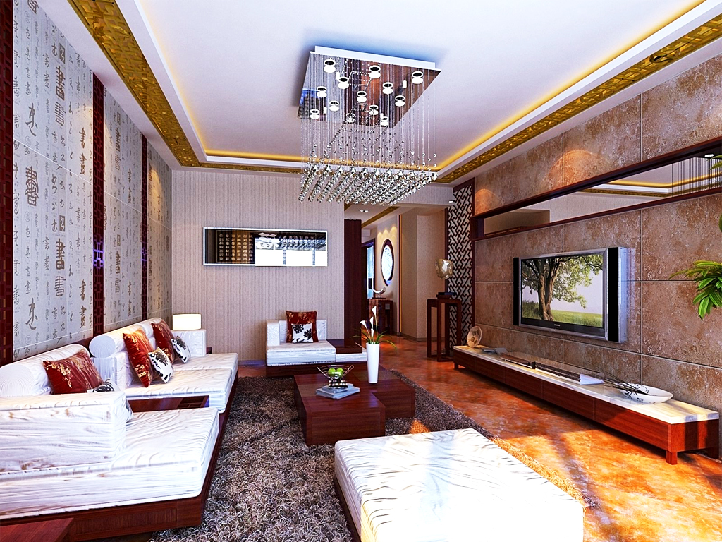 公寓式客厅效果