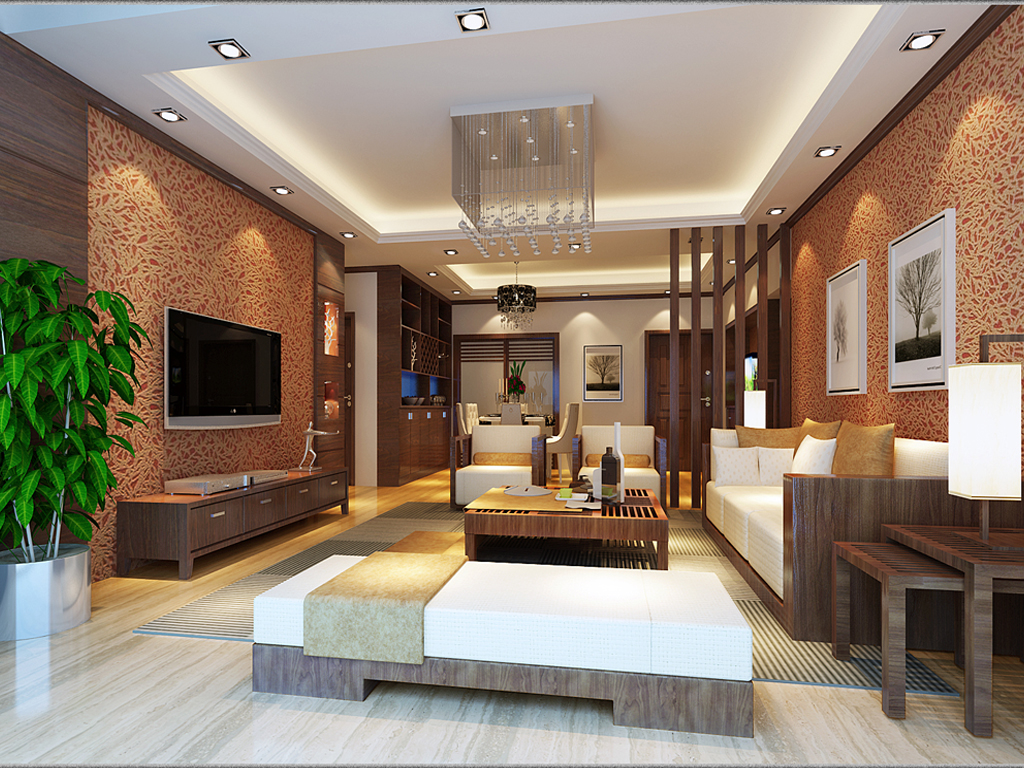 公寓式客厅效果