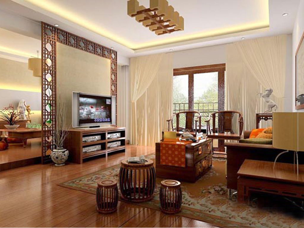 公寓式客厅效果