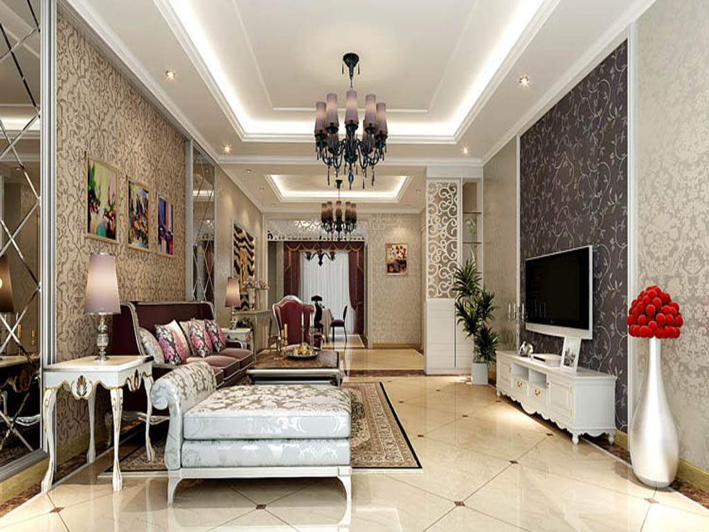 公寓式客厅效果图