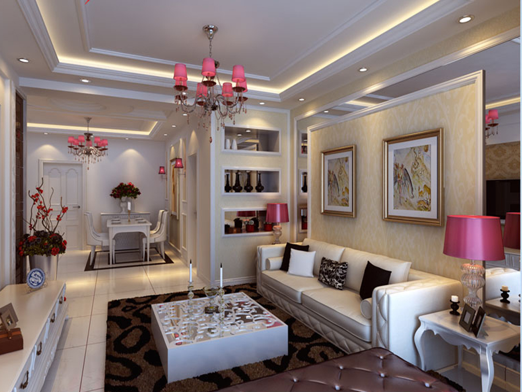 公寓式客厅效果图