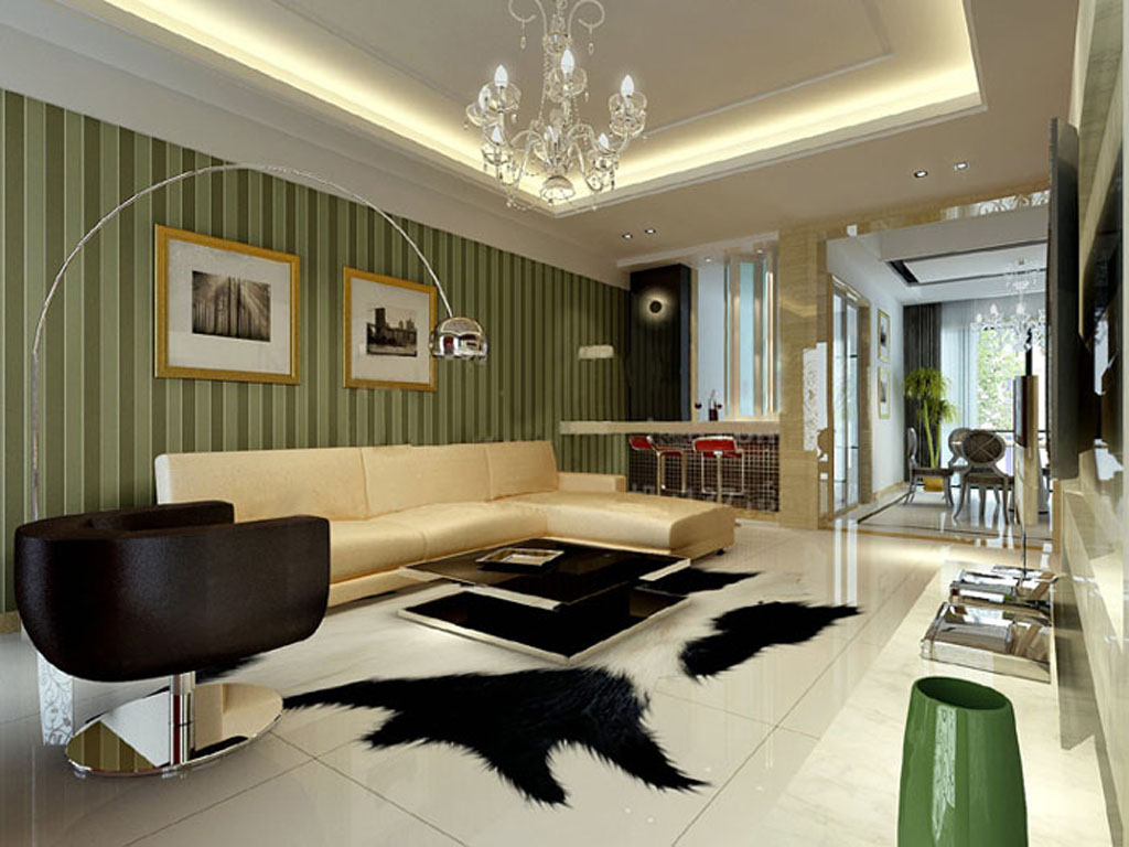 公寓式客厅效果图