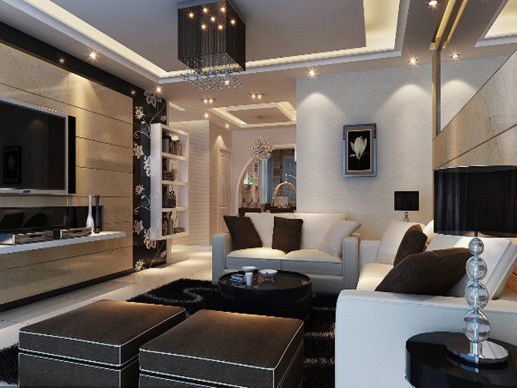 公寓式客厅效果