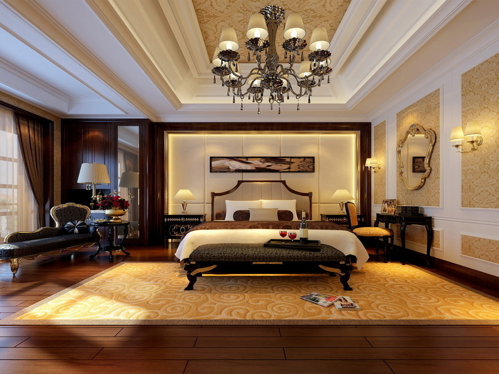 公寓式卧室效果图