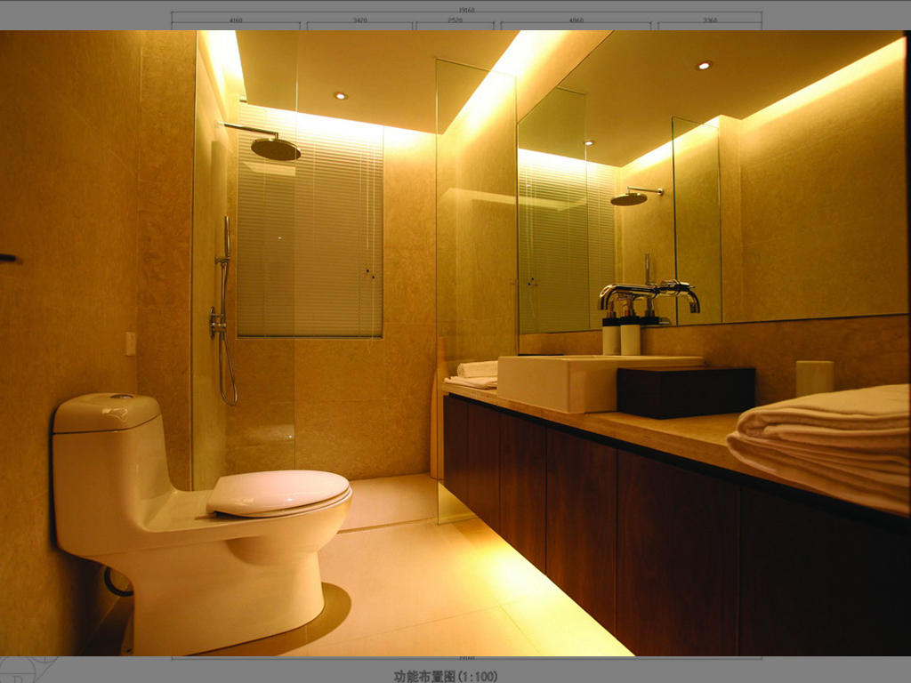 公寓式卫生间效果