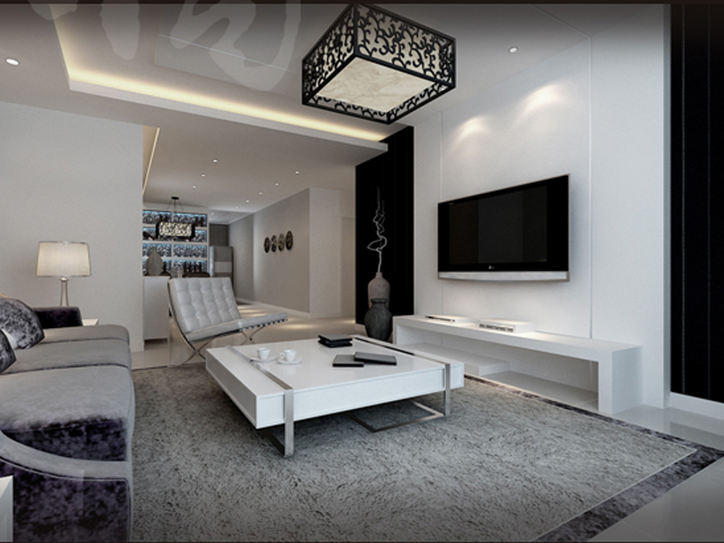 公寓式客厅效果