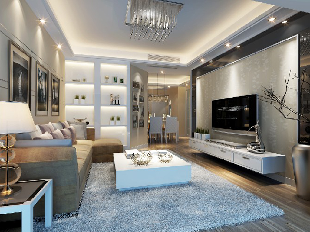 公寓式客厅效果