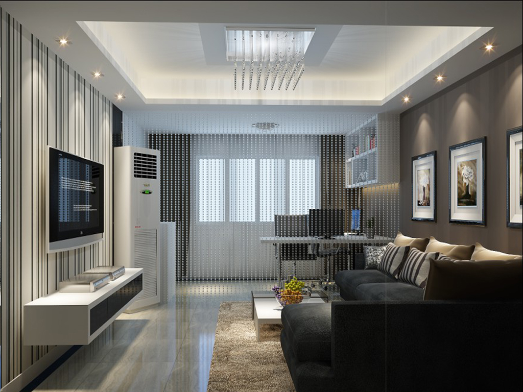 公寓式客厅效果