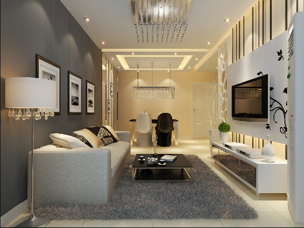 公寓式客厅效果