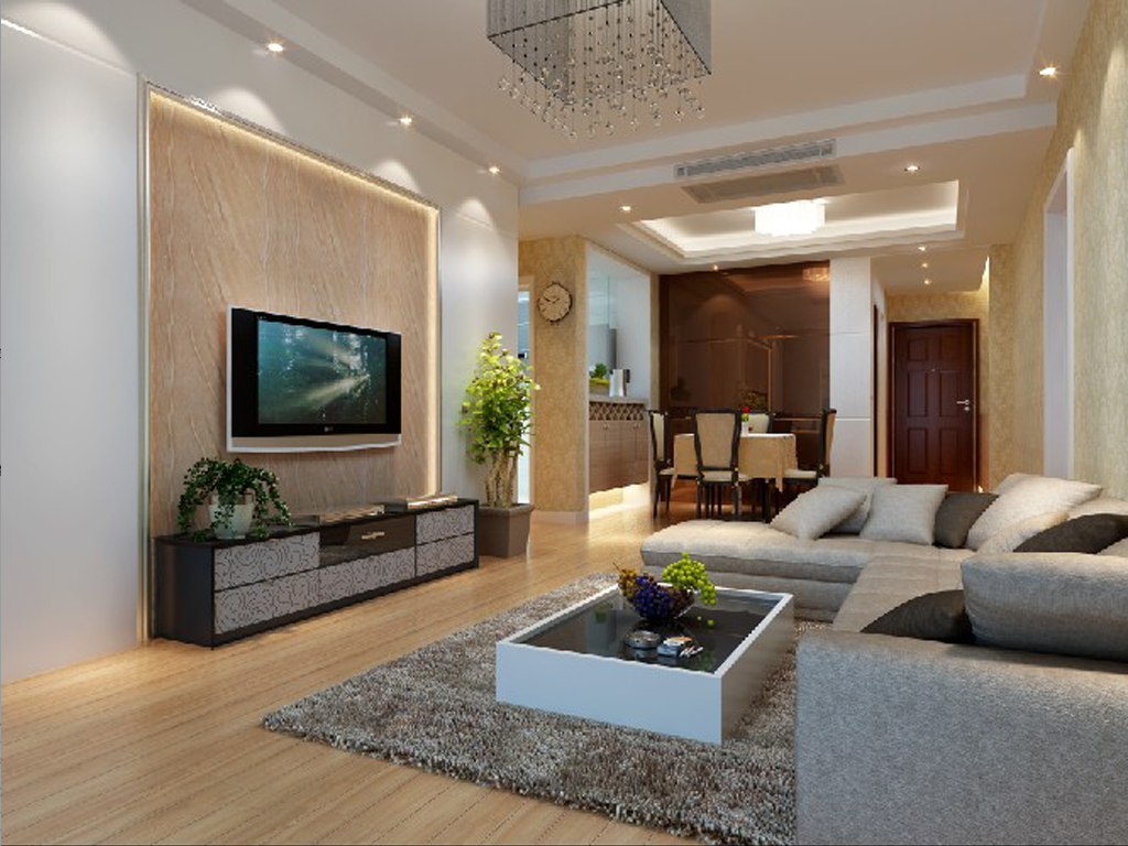 公寓式客厅效果