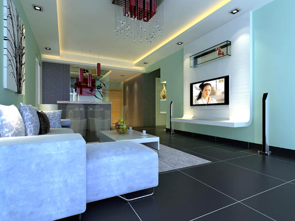 公寓式客厅效果