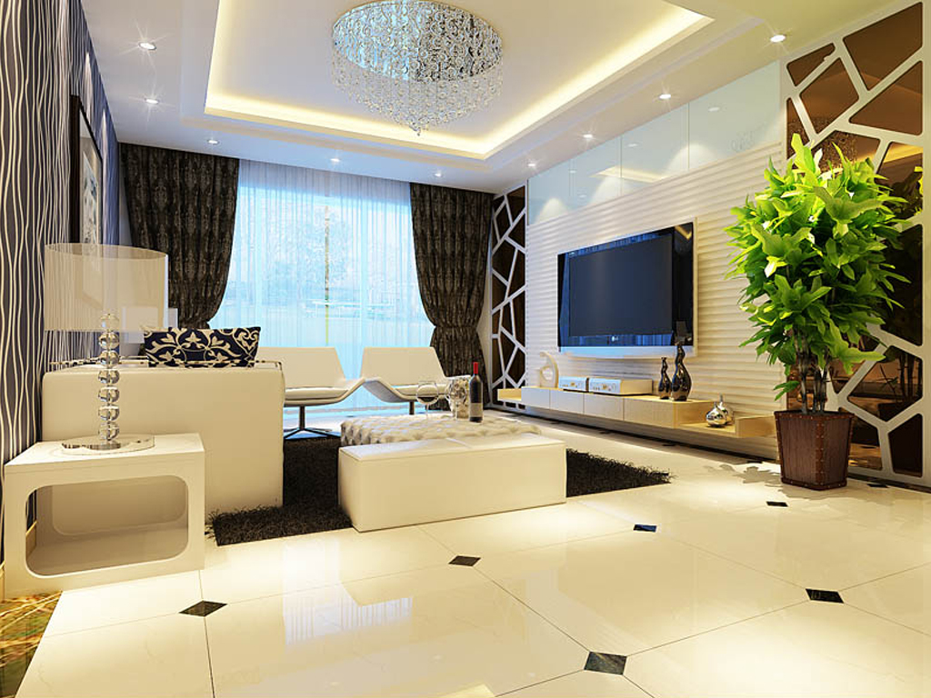 公寓式客厅效果