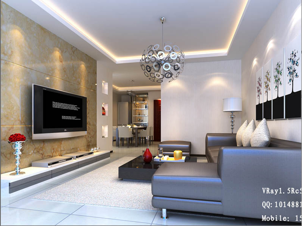 公寓式客厅效果