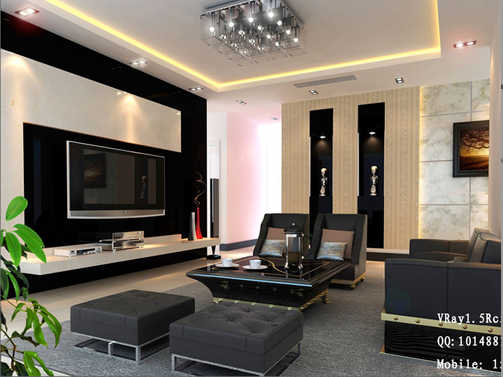 公寓式客厅效果