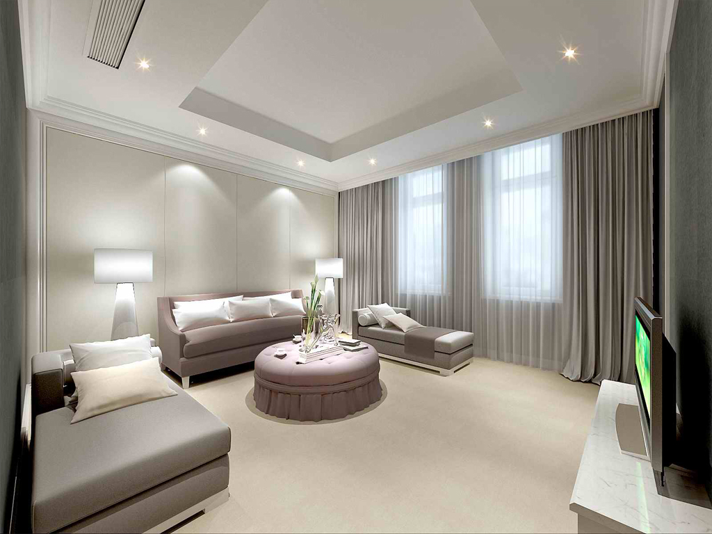 公寓式客厅效果