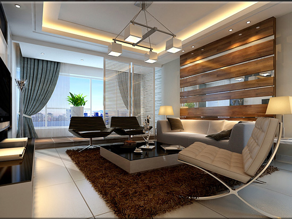 公寓式客厅效果