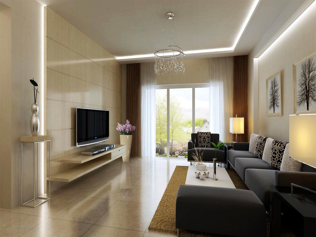 公寓式客厅效果