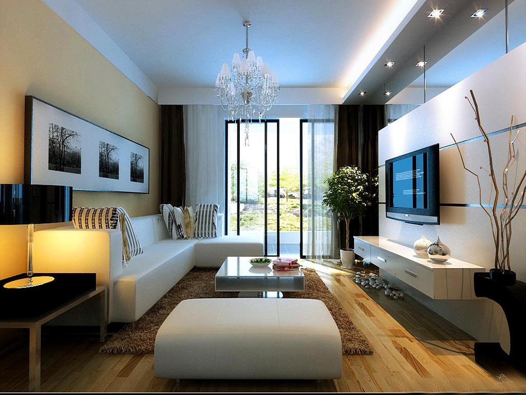 公寓式客厅效果