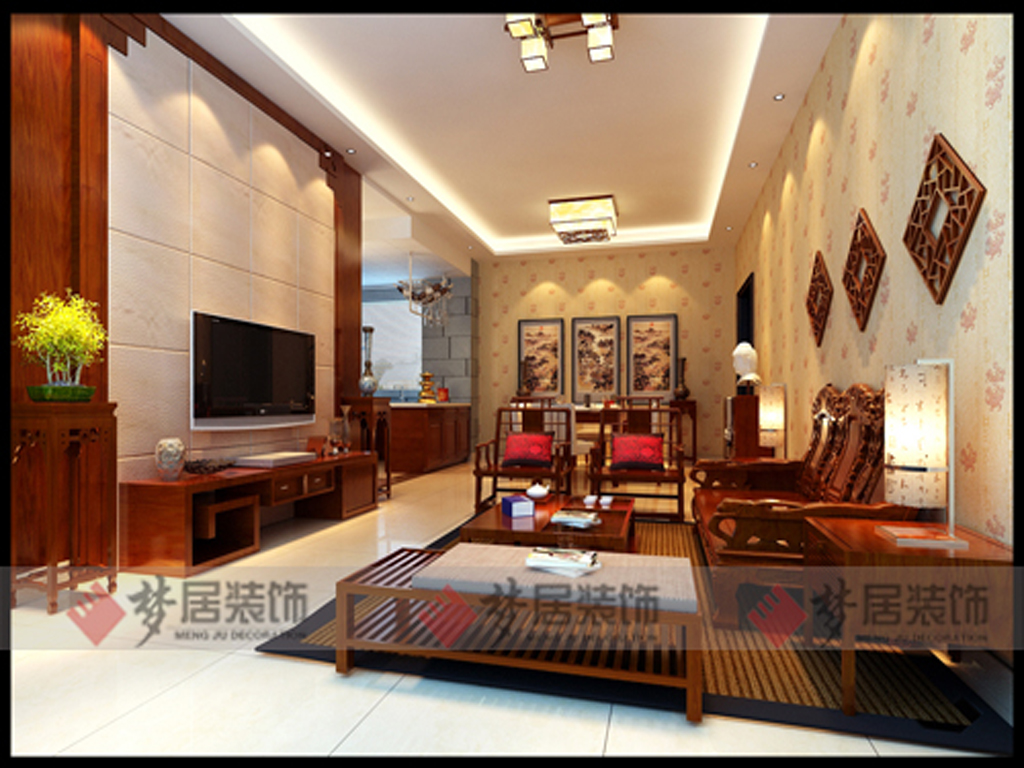 万科复式（客厅）